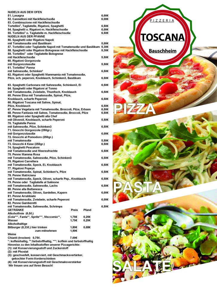 Pizzeria Toscana Bauschheim